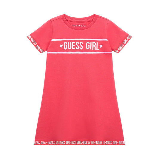 Guess - Cotton Red Pinky Dress