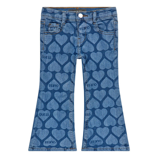 Guess - Flare Jeans with Hearts