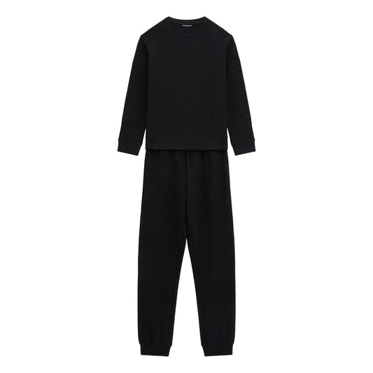 Guess - Boys Simple Black Basic Tracksuit