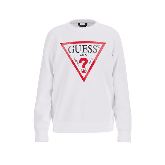 Guess - White Boys Logo Sweatshirt