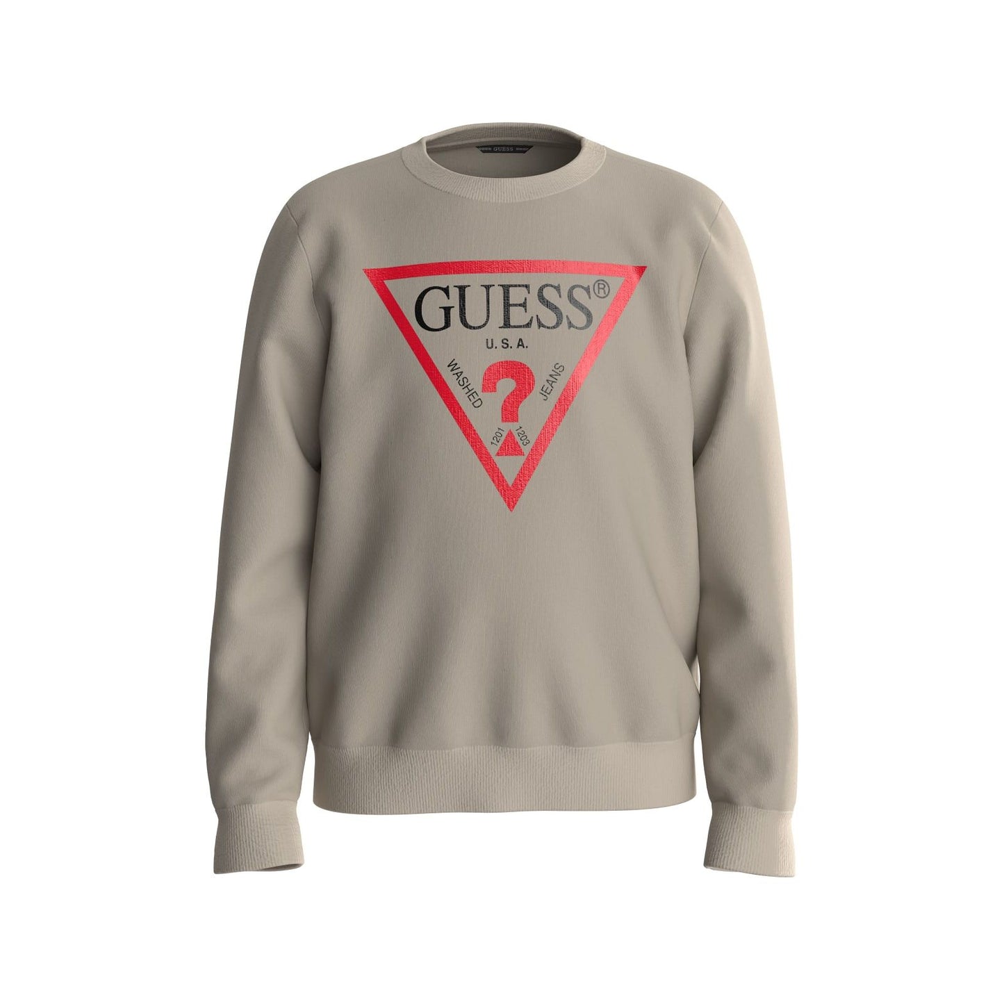 Guess - Beige Boys Logo Sweatshirt