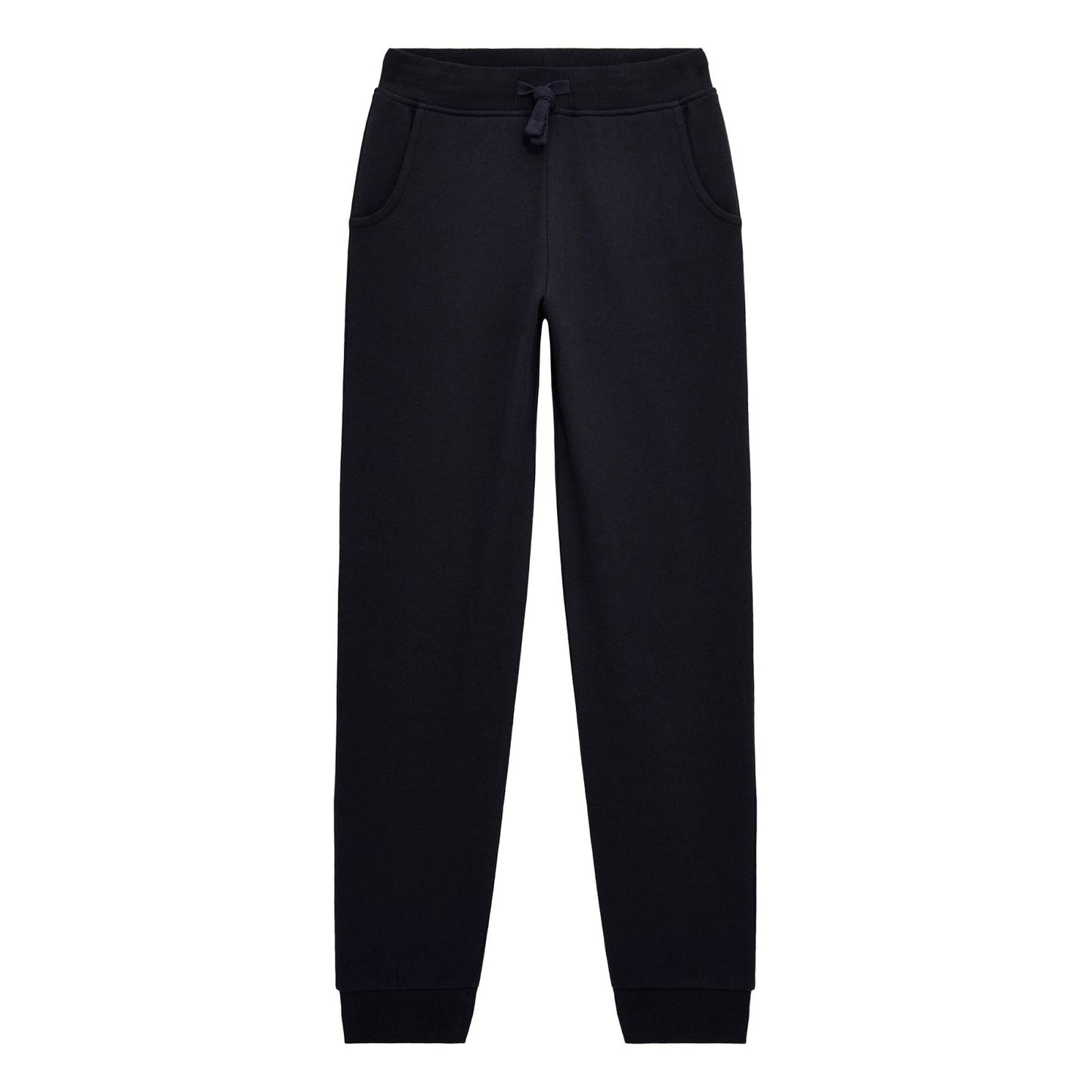 Guess - Dark Blue Logo Cotton Trouser