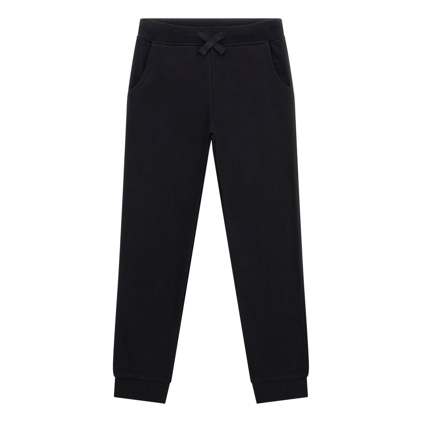 Guess - Black Logo Cotton Trouser