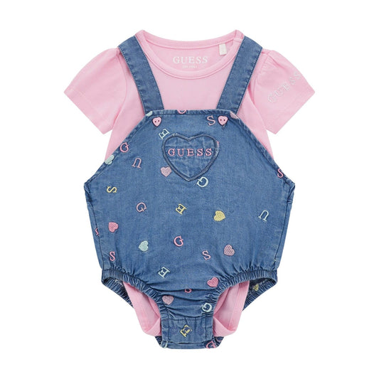 Guess - Baby Girls Jeans Logo Dress