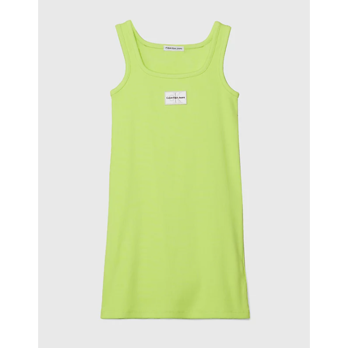 Calvin Klein - Neon Green Teenager Dress