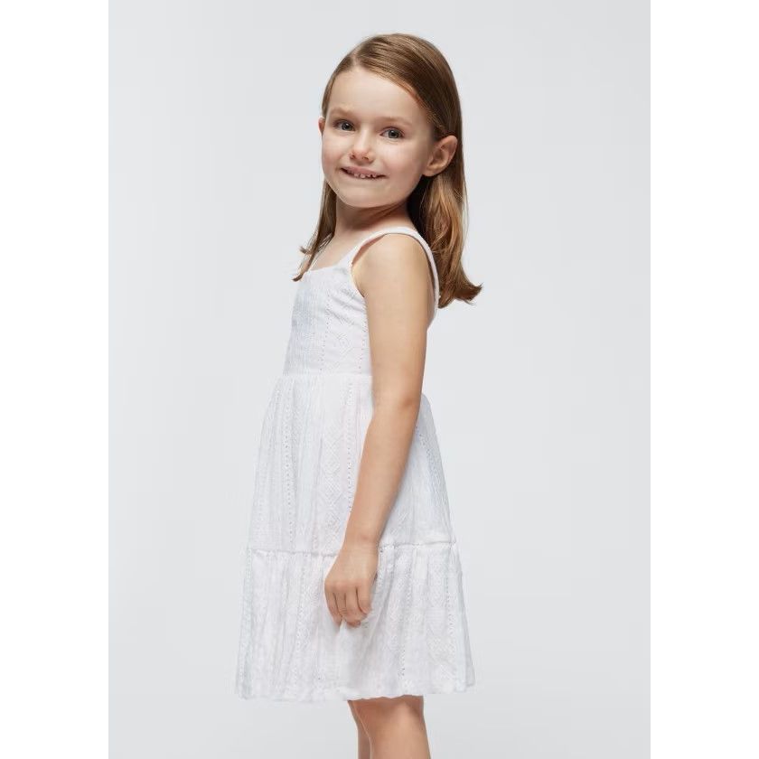 Mayoral - White Dress For Girls