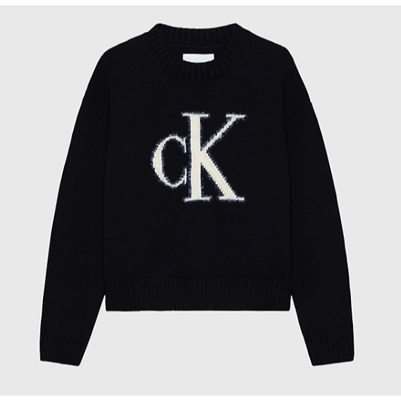 Calvin Klein - Black Logo Jumper