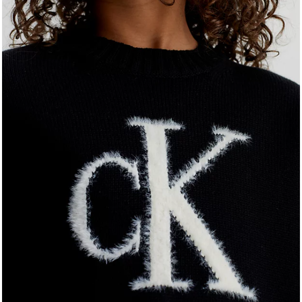 Calvin Klein - Black Logo Jumper