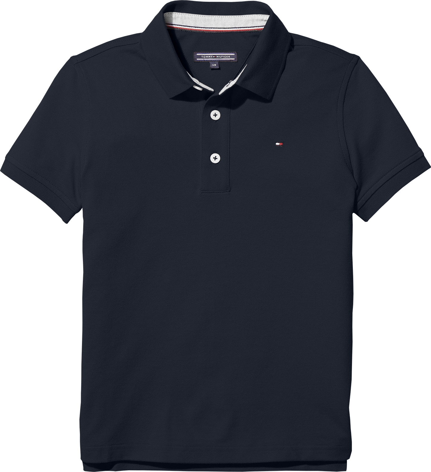 Tommy Hilfiger - Collared Navy Blue Top