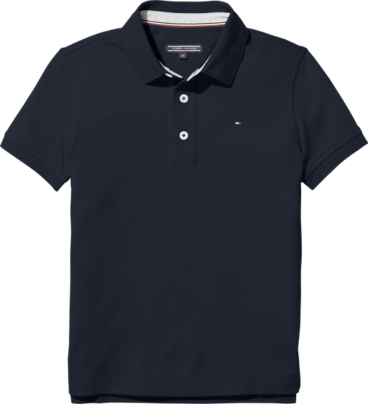 Tommy Hilfiger - Collared Navy Blue Top