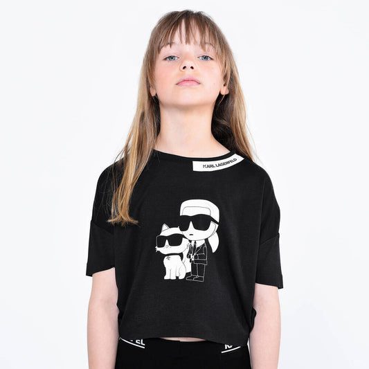 KARL LAGERFELD - Crop Top