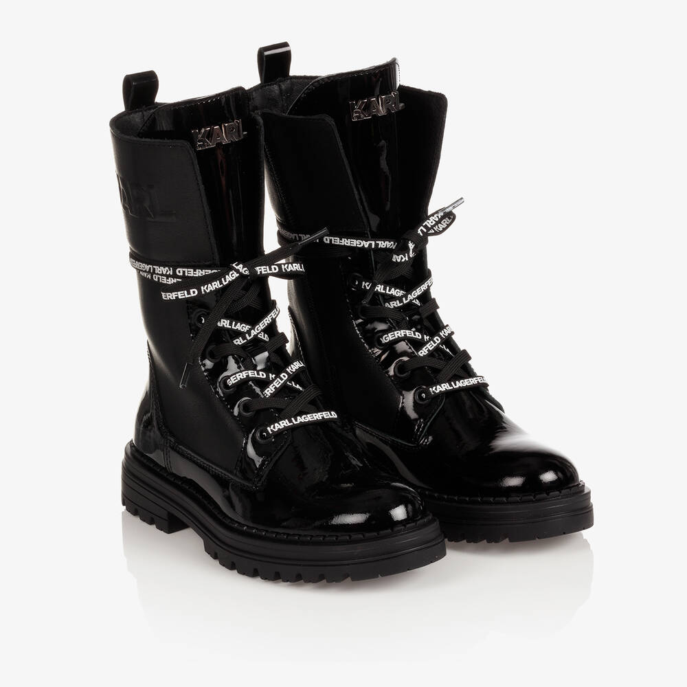 KARL LAGERFELD - Black Boots